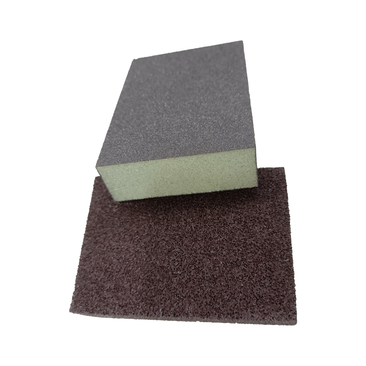 Sanding Sponge 100*70*25mm 4 Sides Use Coarse/Medium/Fine Sanding Block