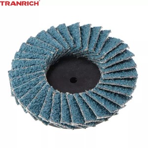 Competitive Price for 240 Grit Flap Disc - Zirconium Oxide Cloth Quick Change Discs Mini Flap Disc Mini flap wheel For Grinder  – Tranrich