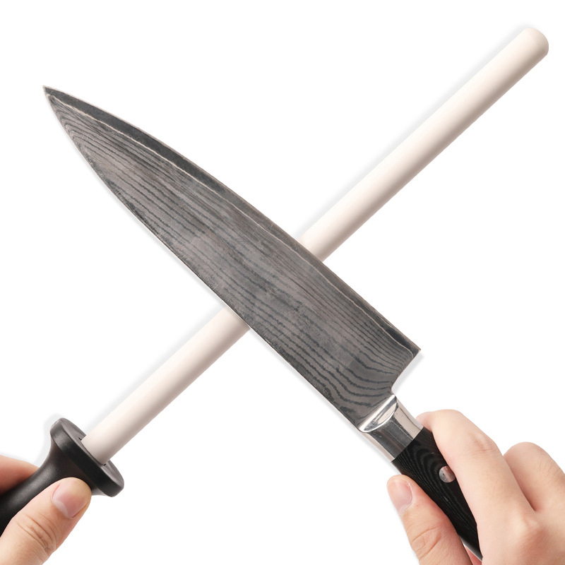 Ceramic honing rods knife sharpening rods for fast sharpening knife
