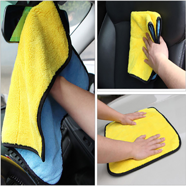 Professional Grade Premium Double side Microfiber Car Cleaning Towel