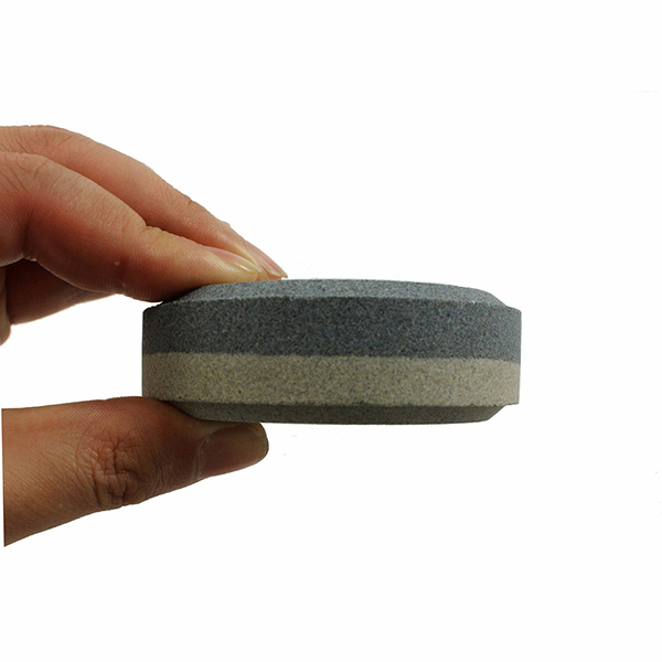 Portable mini round circle knife sharpening stone