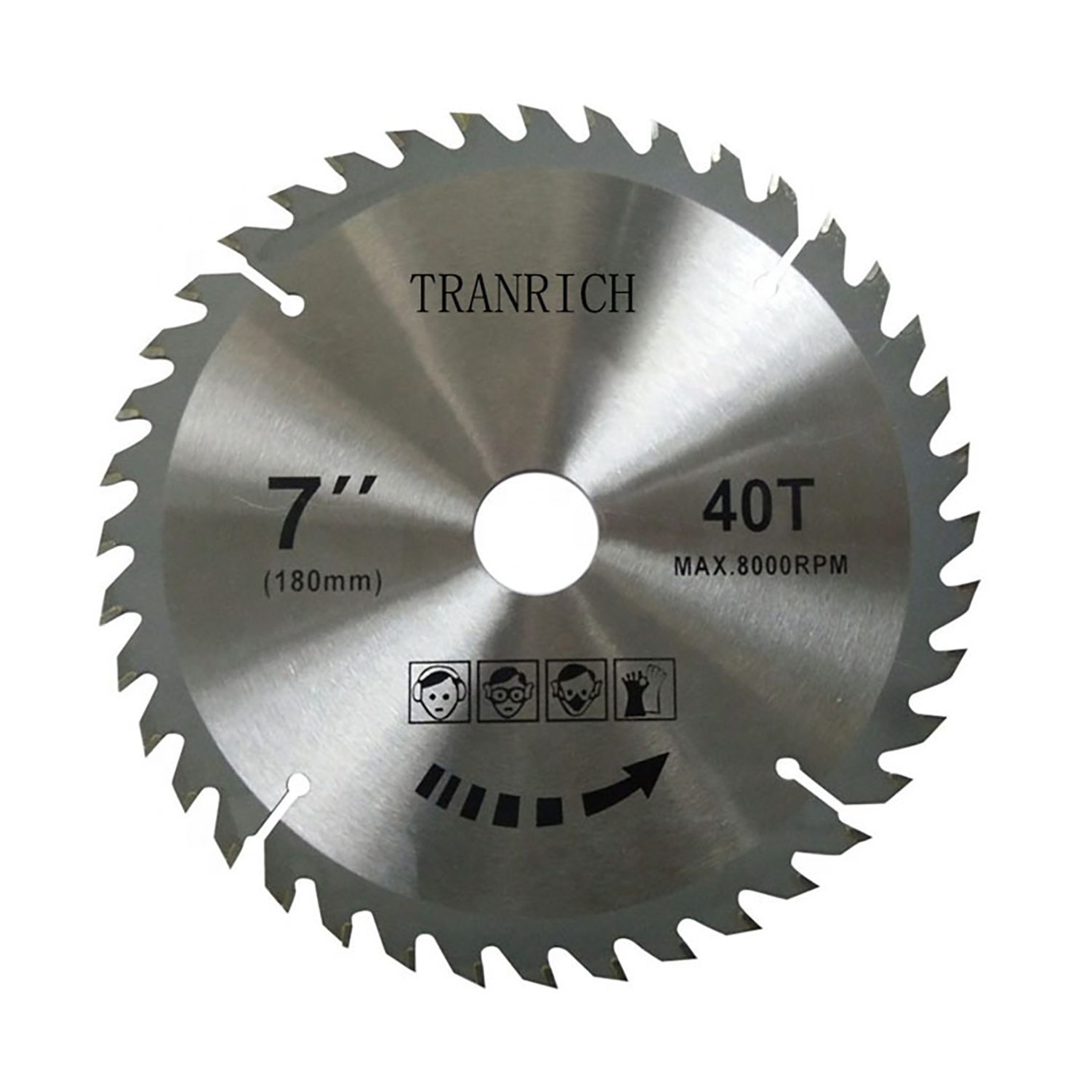 TCT Saw Blade Tungsten Carbide Tipped Cutting Disc for Wood Cutting