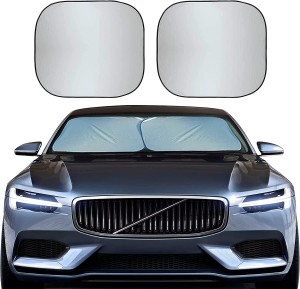 Foldable Windshield Sun Shade Has Exceptional Heat Reduction and Sun Blocking