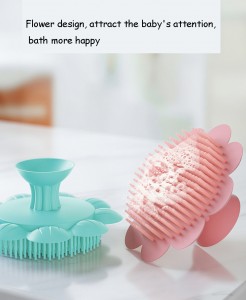 Baby shampoo comb, distributed with soft and dense fine bristles, will not damage the hair follicles, and is comfortable and friendly to baby’s skin.