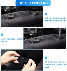 Car Backseat Organizer with multiple storage pockets has more space