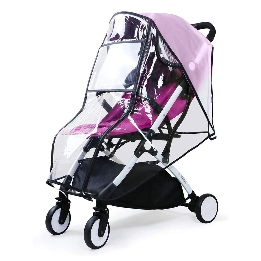 Baby Travel Universal Transparent Clear Pushchair Stroller Buggy Pram Waterproof Windproof Rain Cover