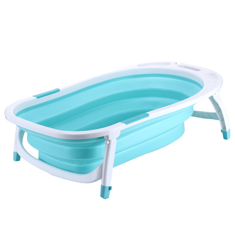 Wholesale New Design Plastic Bathtub For Child Plastic Baby Folding Bathtub