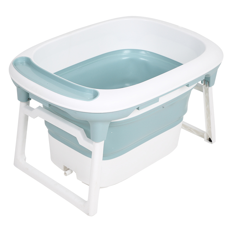 New Products Portable Bathing Tub With Non-Slip Mat Amazon Hot Selling Folding Foldable Bathtub For Baby