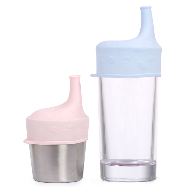 Wholesale BPA free Baby Toddler Cup Cover Silicone Sippy Cup Lids Sippy Tops