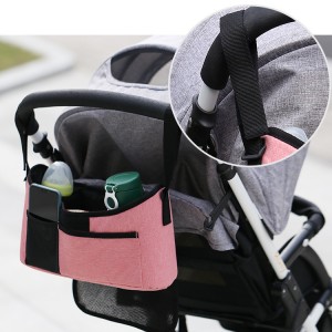 UNIVERSAL FIT FOR ALL STROLLERS Easy to install, attaches simply and easily with a velcro closure