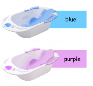 Foldable Baby Bathtub Portable Infant Shower Basin Lightweight Toddler Washing Tub