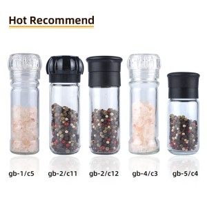 Factory Directly 100ml Disposable Manual Salt And Pepper Grinder
