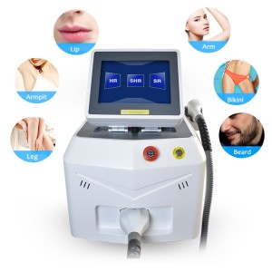 808 755 1064  3 wavelength diode laser hair removal machine all skin type- H8 ICE
