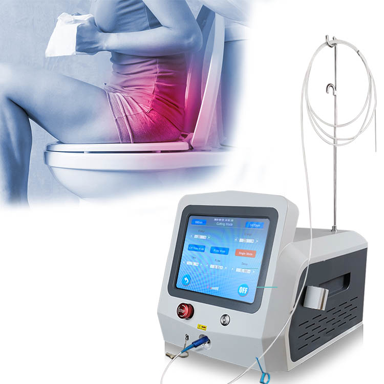 Low price for laser hemorrhoid treatment -  Anal fistula hemorrhoids diode laser 1470nm 980nm hemorrhoids treatment device surgery hemorrhoidectomy device with CE- 980+1470 Hemorrhoids – TRIANGEL detail pictures