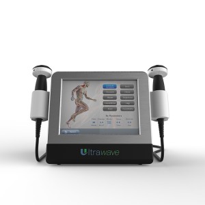 Machine portative ultrasonique de thérapie par ultrasons de thérapie par ondes de choc très avancée-SW10