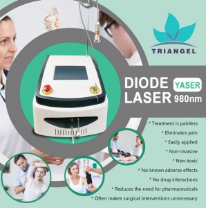 1064nm 60W Diode laser 980nm physiotherapy class iv physical therapy machine- 980nm