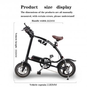 Smart Electric folded Bicycle