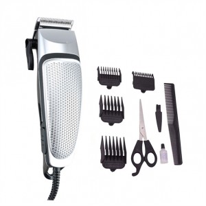 Wholesale High Quality Barber Hair Clippers Factory - Rechargeable Electric Metal Clippers Men Professional Trimmer Hair Cut Machine With 4 Blades – Trisan