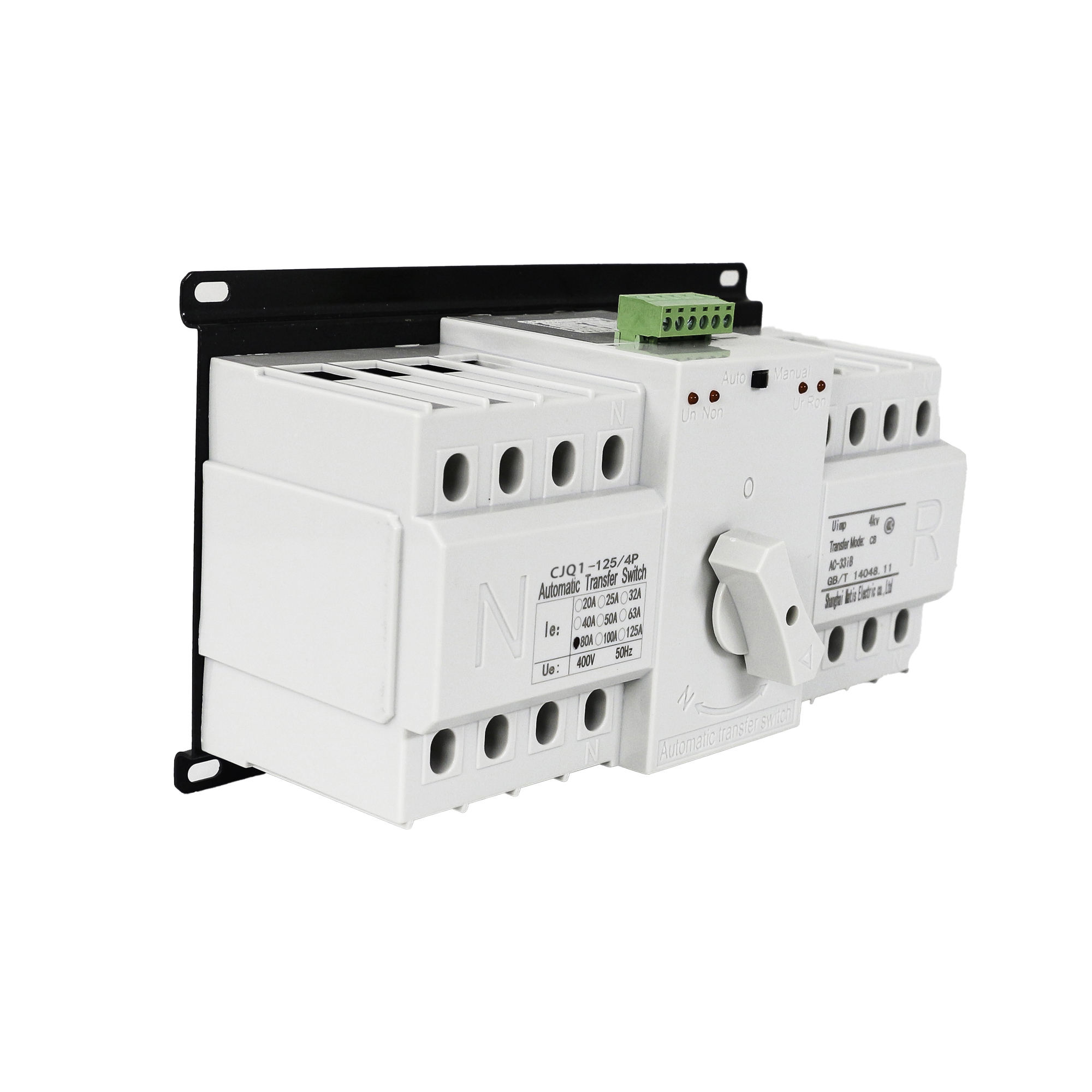 2P 4P electric automatic transfer switch