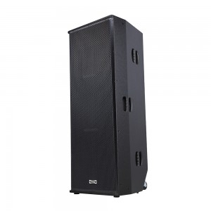 Dual 15″ three-way high power outdoor speaker