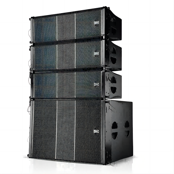 What are the advantages of the line array speaker?
