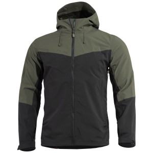 Two-Tone Hooded Rain Jacket – Waterproof Jacket