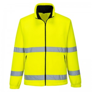 Hi Vis Essential Fleece Jacket Yellow