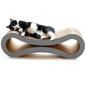 Factory wholesale Cool Dog Toys - Wholesale Custom Recycled Corrugated Cardboard Cat Scratcher Lounge – TTG