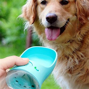 Manufacturing Companies for Cat Puzzle Feeder - Wholesale Leak Proof Portable Puppy Water Dispenser Dog Water Bottle – TTG