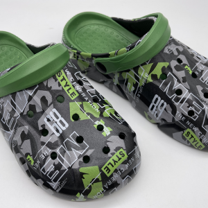 Sepatu Zuecos Fashion Tahan Lama Kustom Laris Grosir Sepatu Bakiak Cetakan Eva Pria Sepatu Bakiak Uniseks Antiselip Sepatu Taman Sol Karet Pria