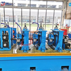 ERW76 Carbon Steel Hollow Section Pipe Machine for Construction Pipe