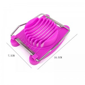 Multipurpose Egg slicer with stainless steel wire