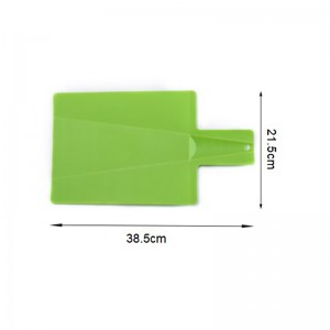 Plastic Foldable cutting board easy grips handle