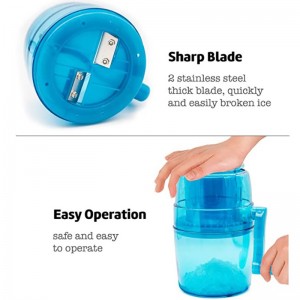 Premium Portable Ice Crusher and Shaved Ice Machine