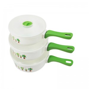 Microwave food container storage bowl set with handle