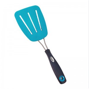 Large size Nylon kitchen cookware turner slotted spatula