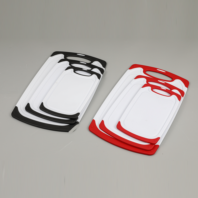 3 Pieces Cutting board set with juice groove