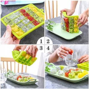 Ice Cube Trays Silicone Combo Mold