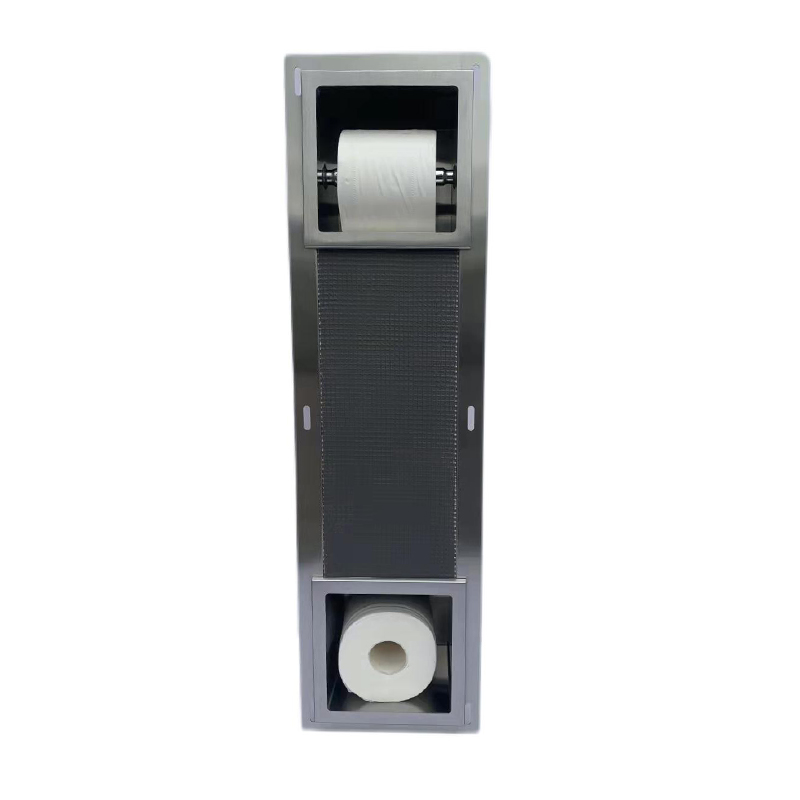 Handmade SUS304/sus316 Recessed Toilet Paper Holder