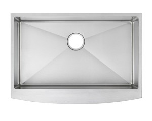 36″ Apron Front 16 Gauge Stainless Steel Single Bowl Kitchen Sink handmade farmhouse sink