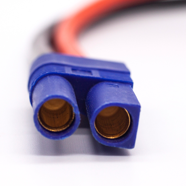 Cable assembly, car power connector EC5 type silicone wire 16A 200C 600V