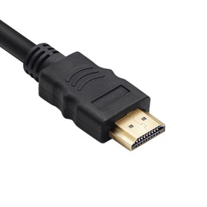 HDMI-Steckertypen, vernickelt oder vergoldet, abgeschirmt, vergoldete Stifte