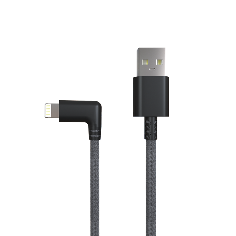 USB AM TILL BLIXT.Kabel TPE-jacka med nylonflätor, överform