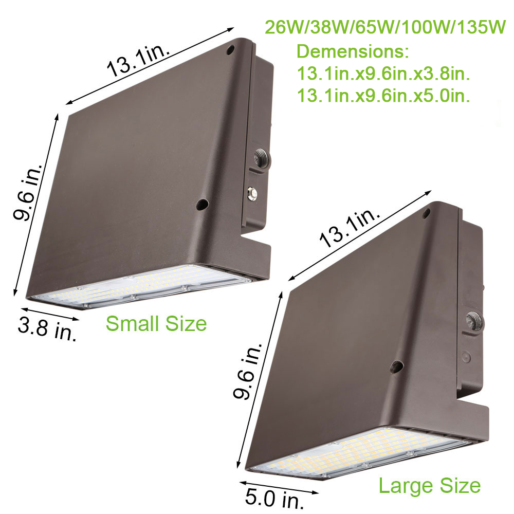 Top Quality Slim Commerical 38W Cutoff Lighting For Garden Passway Industria Full Cutoff Wall Pack Featured Image