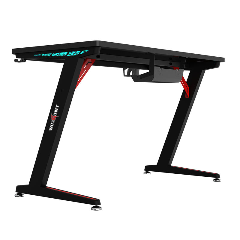 Wholesale RGB Gamer Desk with remote control model Z-A Manufacturer and  Supplier