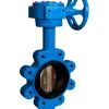 Factory Sale Lug Type Butterfly Valve BODY:DI DISC:C95400 LUG BUTTERFLY VALVE With Thread Hole DN100 PN16