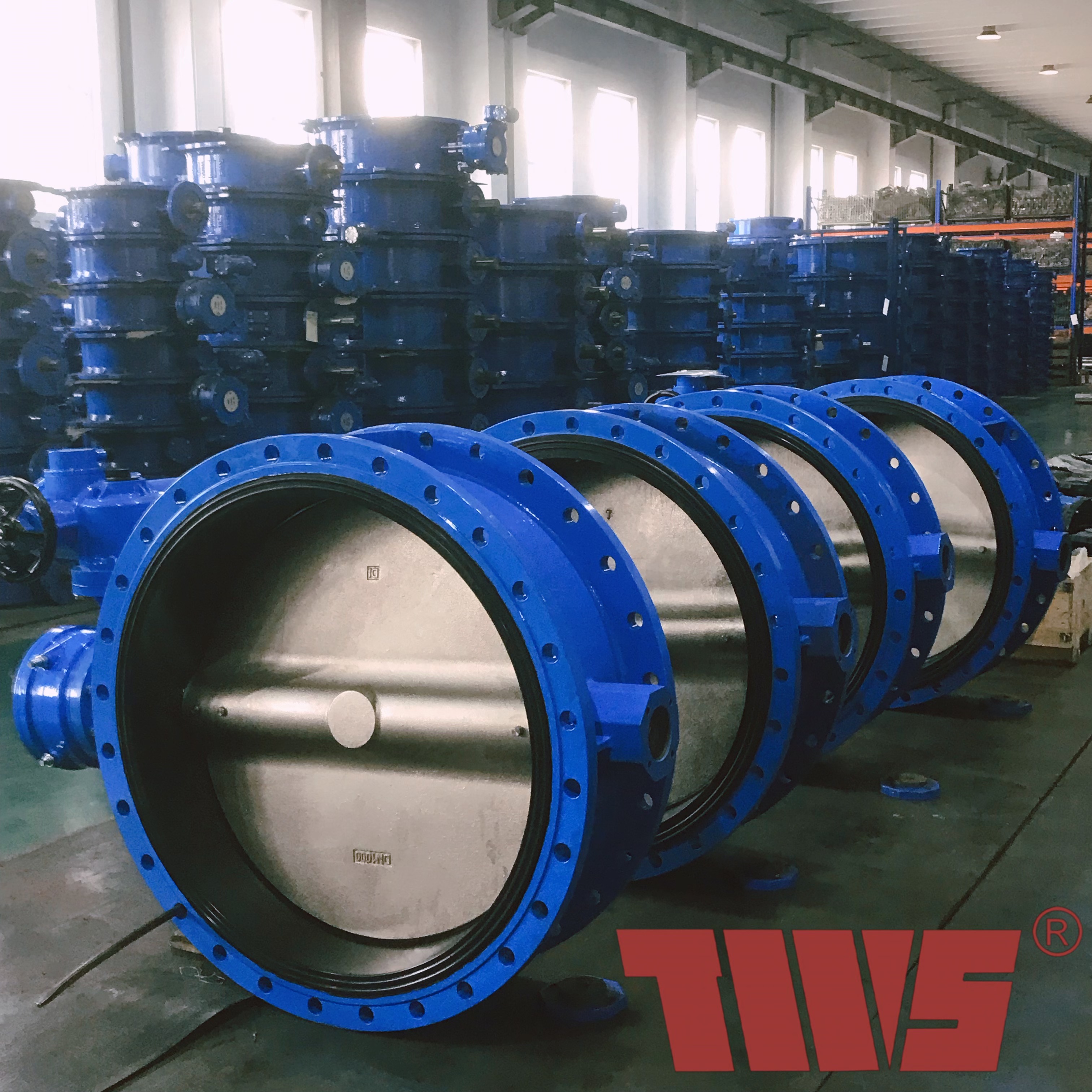 TWS Butterfly valves have a wide range of uses