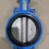 DN150 PN16 Cast Iron wafer butterfly valve with CF8M disc and EPDM seat