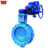 Double offset Eccentric Flange Butterfly Valve with Electric Acuator