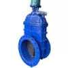 DN500 PN16 ductile iron resilient seated gate valve with electric actuator